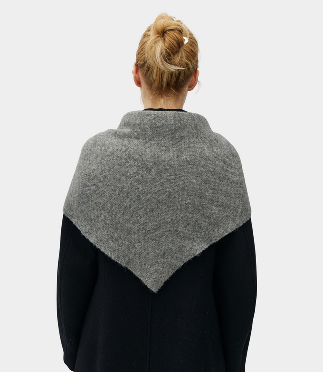 MbyM MbyM sevyn-m oaklyn scarf medium grey melange 65041356-H50