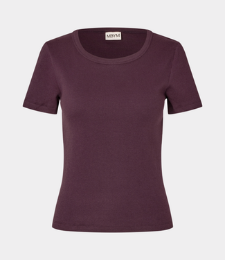 MbyM otis-m evelyn t-shirt deep purple