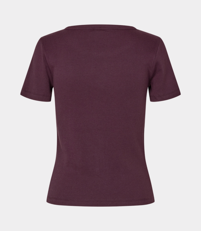 MbyM otis-m evelyn t-shirt deep purple