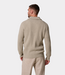 Profuomo Pullover half zip beige