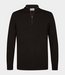 Profuomo Pullover half zip dark brown