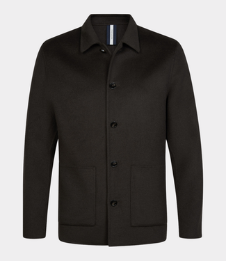 Profuomo Overshirt ls dark brown