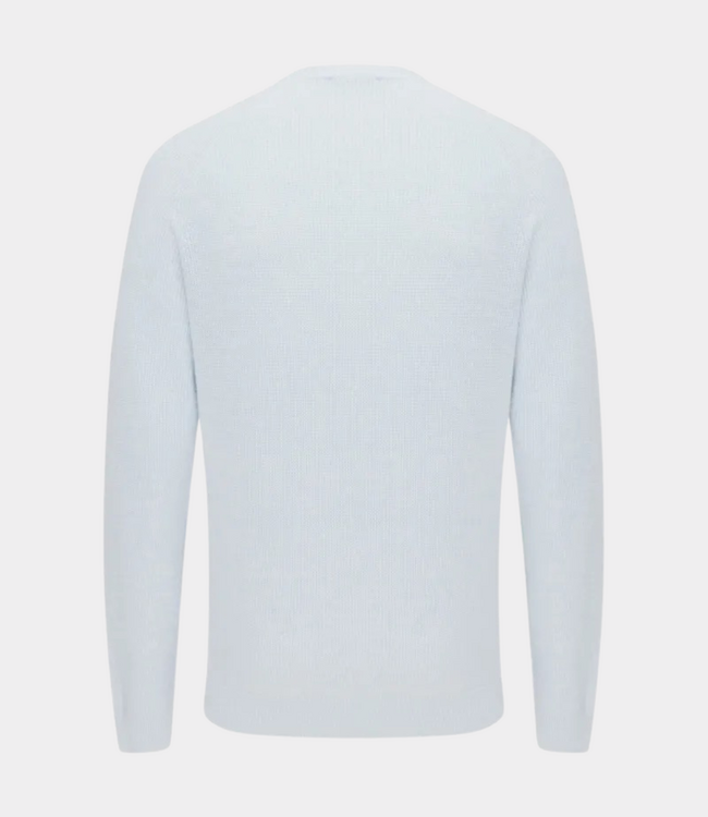 Gentiluomo Round neck knit light blue