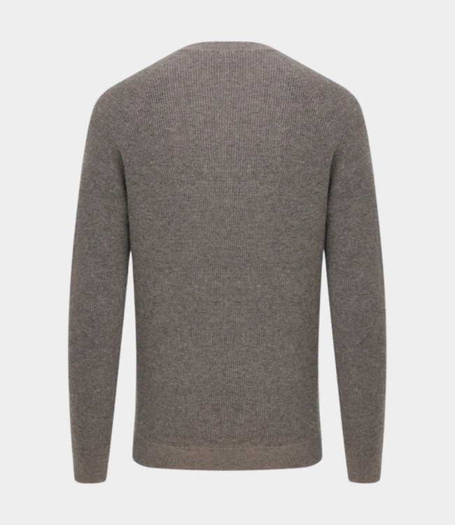 Gentiluomo Round neck knit brown