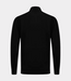 Genti Turtle zip knit ls black