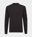 Genti Polo zip ls red aubergine