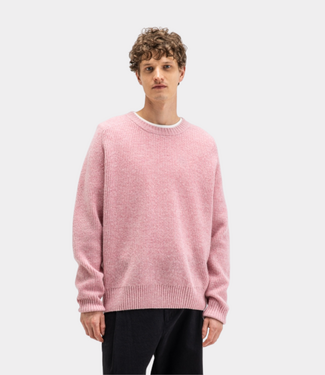 Butcher of Blue Carter Knit Crew Flamingo Pink