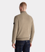 Peuterey Trebe half zip knit beige crockery