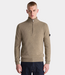 Peuterey Trebe half zip knit beige crockery