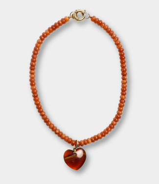 Bonnie Studios Camel Heart Necklace