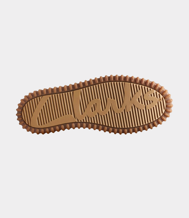 Clarks Torhill hi shoe dark sand suede