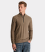 Cast Iron Cast Iron Half zip collar knit walnut CKW2609316-8026