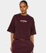 The Lola Club The Lola Club stella ss tee mulberry wine Stella-003-mulberry
