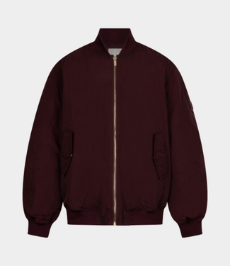 The Lola Club lina bomber mulberry wine