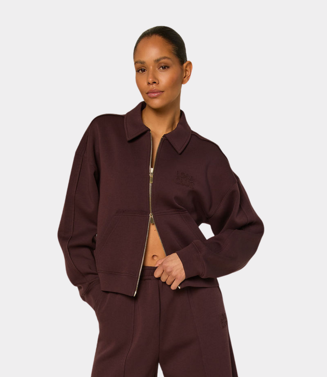 The Lola Club leyla zip through mulberry wine