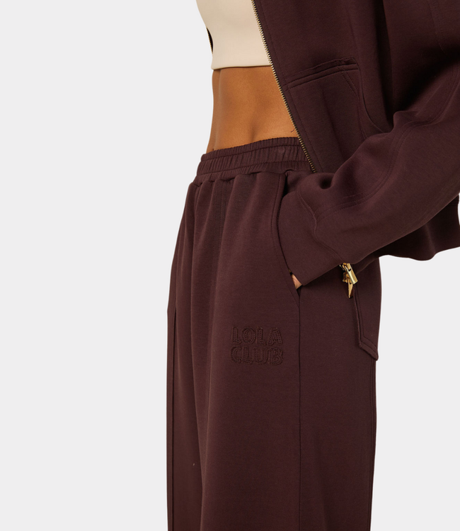 The Lola Club leyla pants mulberry wine