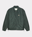 New Amsterdam coach jacket green check