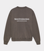 New Amsterdam logo crewneck falcon/white
