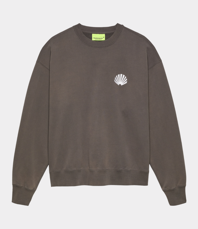 New Amsterdam logo crewneck falcon/white