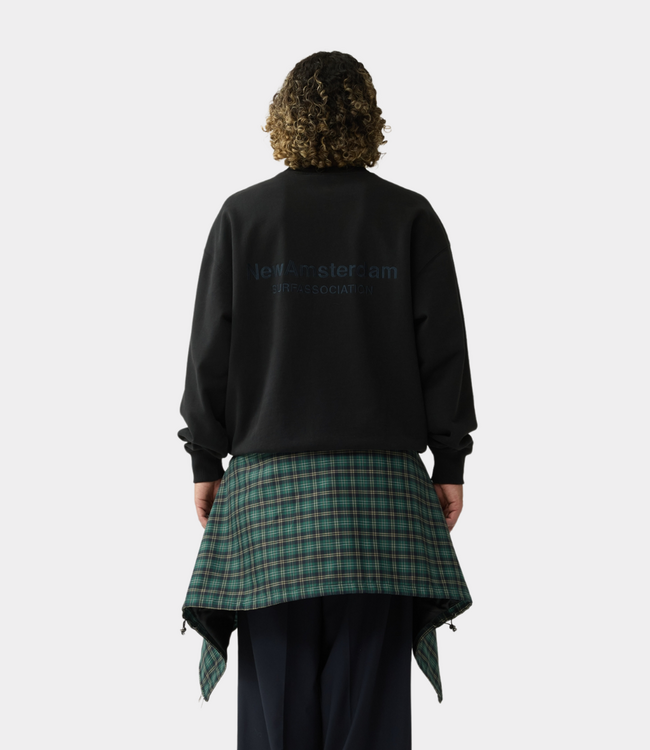 New Amsterdam New Amsterdam logo crewneck black/night sky 2602118002