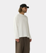 New Amsterdam logo longsleeve waffle white