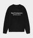 New Amsterdam knitted crewneck black