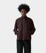 New Amsterdam New Amsterdam zip up shirt wine 2602026002