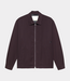 New Amsterdam New Amsterdam zip up shirt wine 2602026002