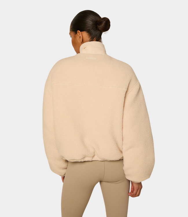 The Lola Club zoe jacket oatmilk