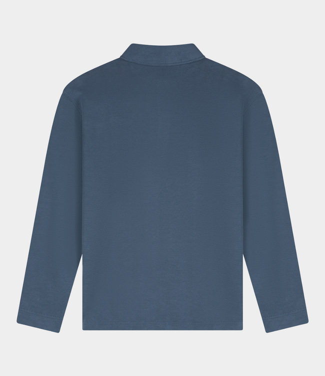 Law of the Sea Law of the Sea erato soft sweat polo mood indigo LAW-10506-314