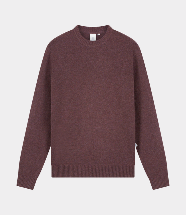 Law of the Sea Law of the Sea syrinx knitted crewneck huckleberry LAW-10477-213