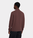Law of the Sea lamar knitted half zip huckleberry