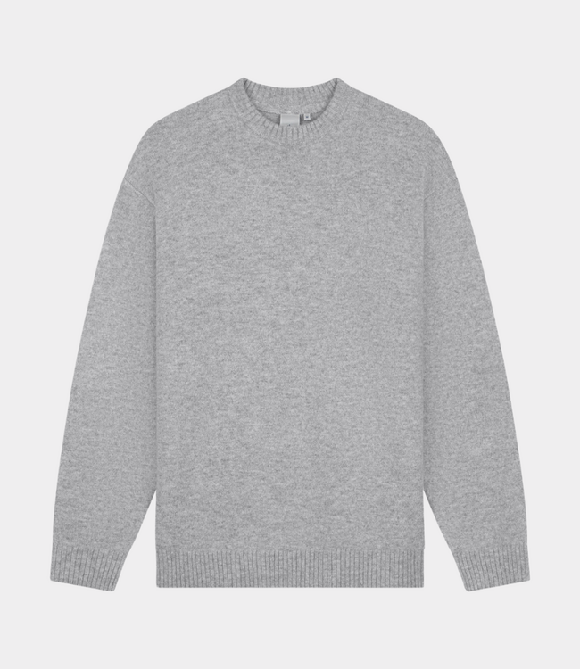 Law of the Sea danu crewneck with artwork grey melange