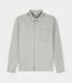 Law of the Sea Law of the Sea troy soft herringbone shirt grey melange LAW-10519-702