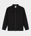 Law of the Sea skald structured cotton shirt jacket black