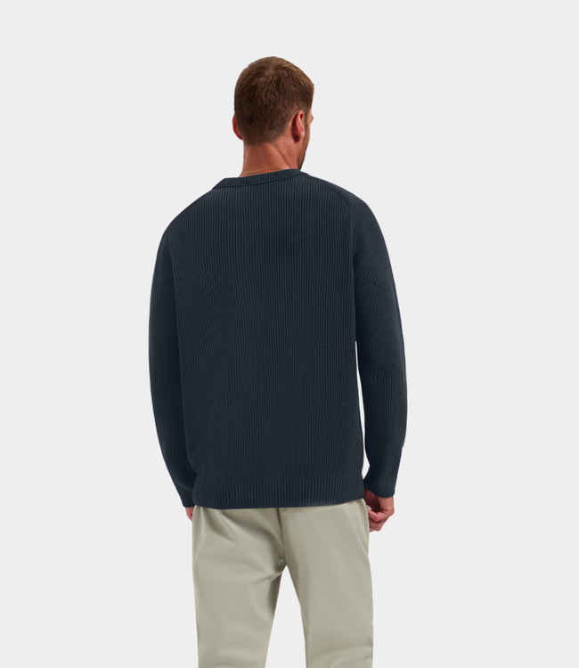 Dstrezzed DS_Levi Crewneck Dk. Navy