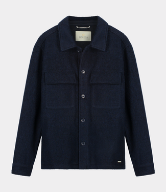 Dstrezzed DS_Riley Teddy Overshirt Dk. Navy