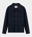 Dstrezzed DS_Riley Teddy Overshirt Dk. Navy