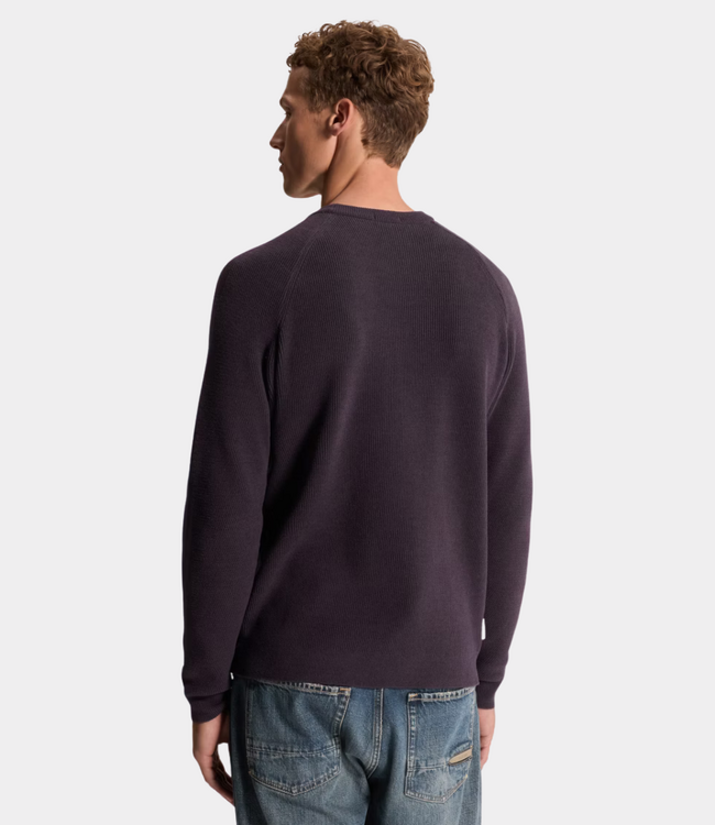 Cast Iron Crewneck knit nightshade