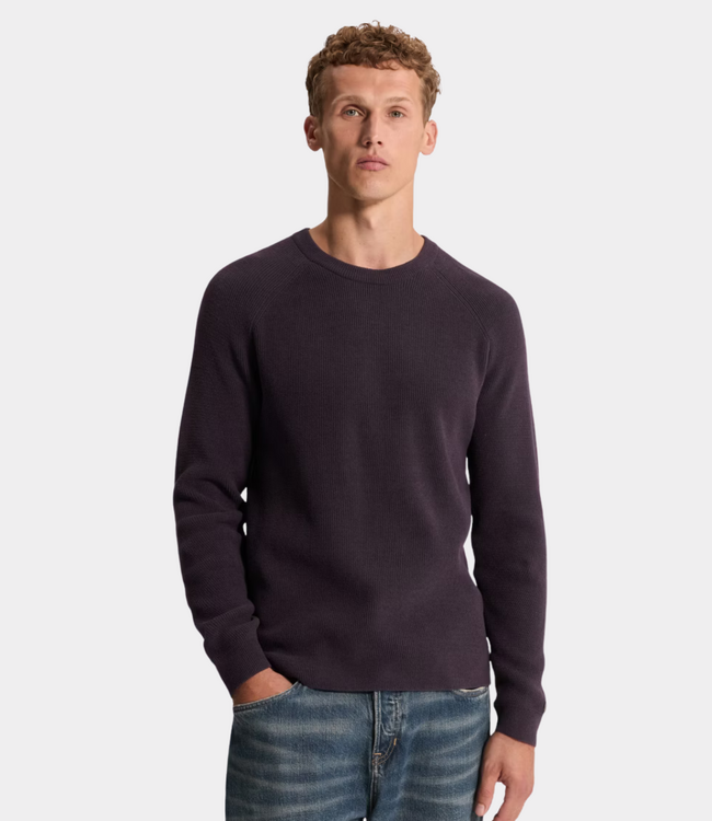 Cast Iron Crewneck knit nightshade