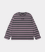 Alix the Label Alix the Label Stripe longsleeve tee antracite