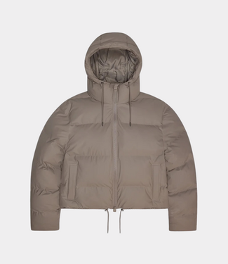 Rains Alta Short Puffer Jacket W3T3 cinder