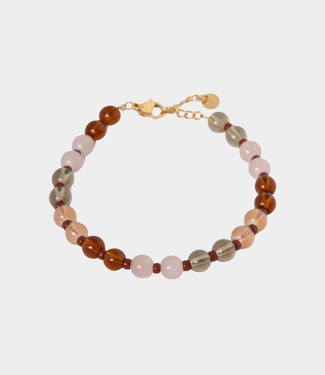 Label Kiki Truffle punch bracelet gold