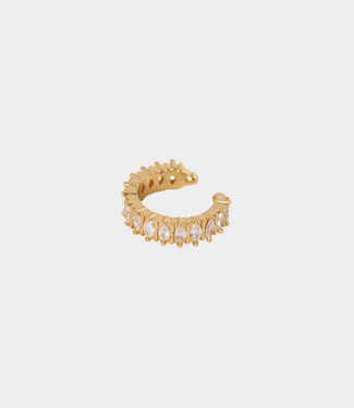 Label Kiki Shiny row ear cuff gold