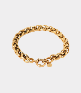 Label Kiki Cobra midi bracelet gold