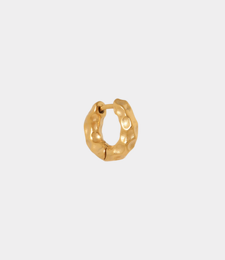 Label Kiki Solid gloss hoop gold