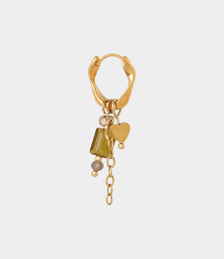 Label Kiki Libby hoop gold