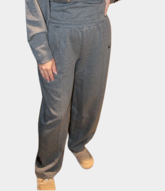 Alix the Label Barrel pant antracite mel
