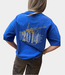 Alix the Label Tour tee bright blue