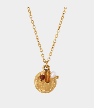 Label Kiki Coin necklace gold